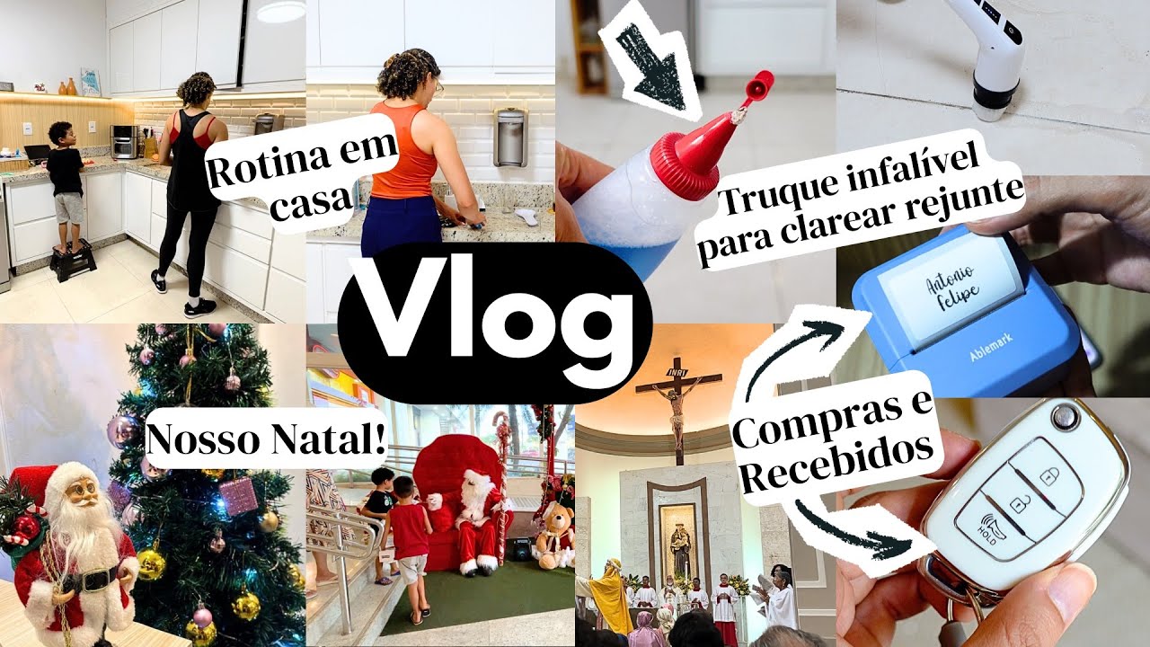 2 dias de Rotina em casa + truque infalível pra clarear rejunte | Nosso Natal em família