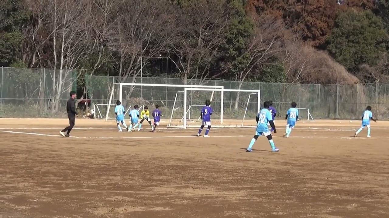 20260214 U11リーグ① 乙戸vs光風台(2-3)