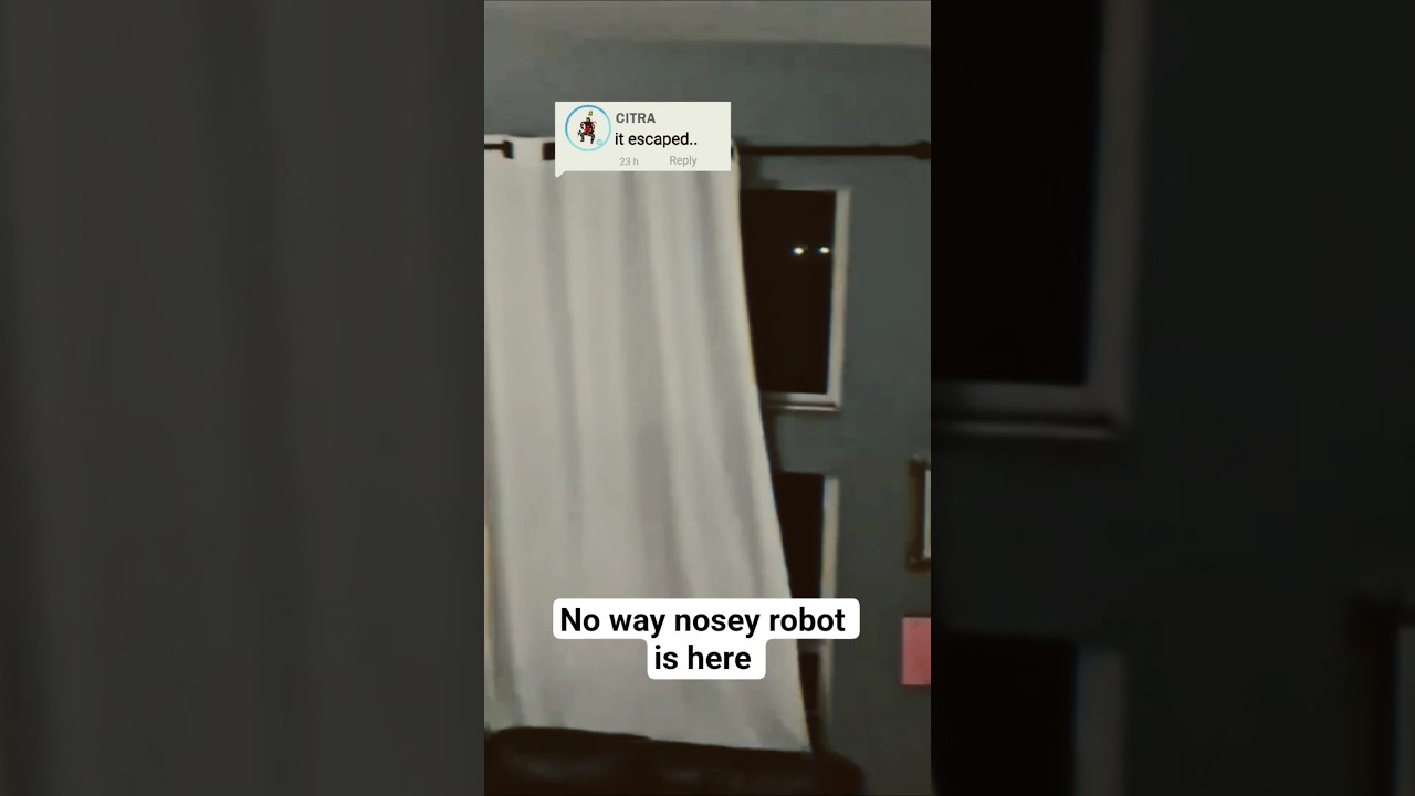 Citra nosey robot report found here #fyp #citra #robot #escape #nosey #foryou