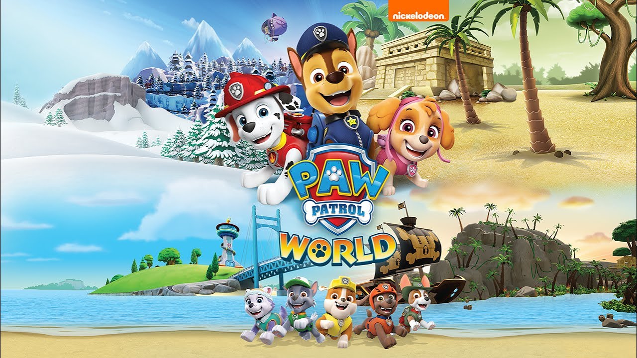 PAW Patrol World - All Locations 100% Gameplay Walkthrough (Longplay)