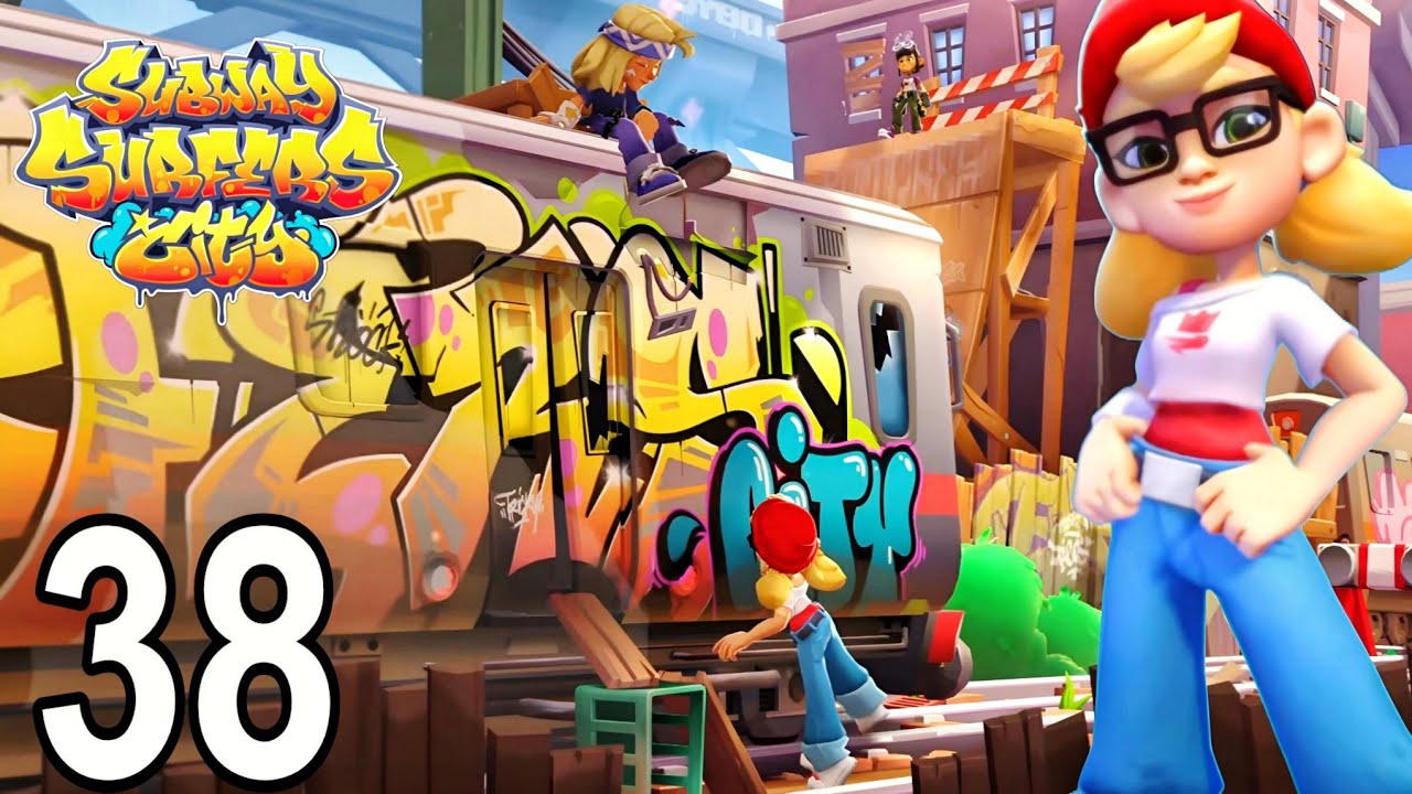 Subway Surfers City - Gameplay Walkthrough Part 38 - New Board 
