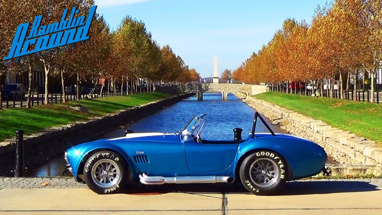 Test Driving 1965 Shelby Cobra 575 Horsepower Muscle Car - 427 Side-Oiler CSX4891