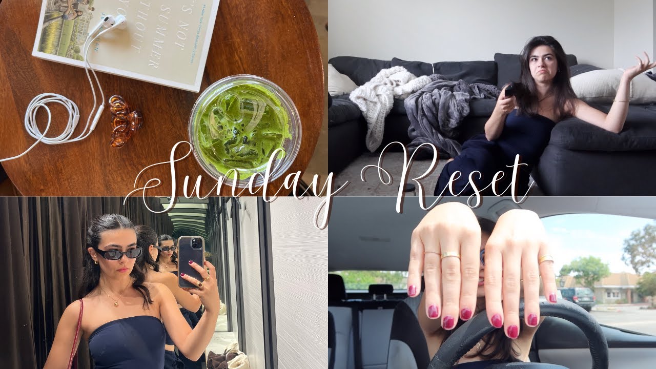 sunday reset: emotional, productive, chatty | vlog