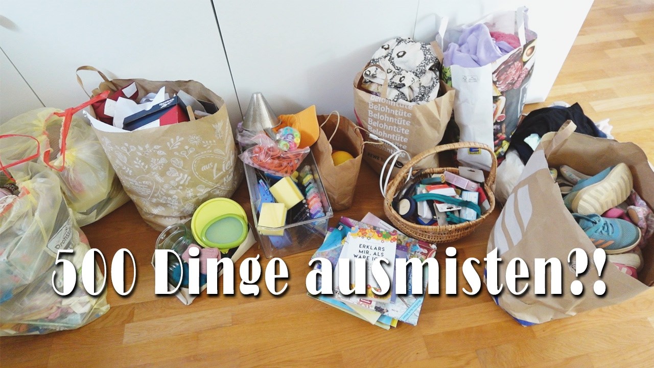 500 Teile weniger – mein Zuhause atmet auf! | So motivierend war mein XXL-Ausmisttag
