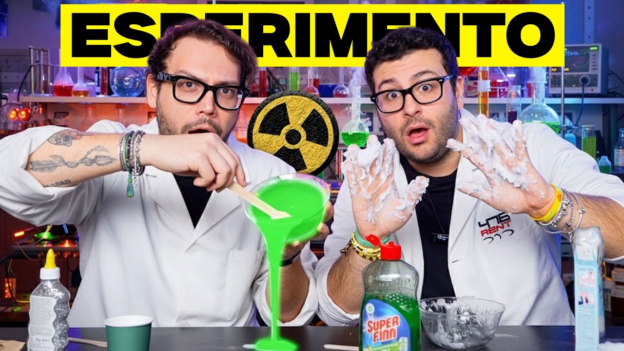 MARCY E BADDI CREANO LO SLIME SENZA ISTRUZIONI! - *ESPERIMENTARCY*