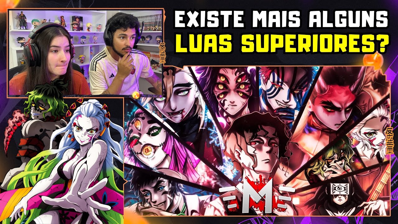 Apenas uma live | Luas Superiores - Sombras da Lua | Mands (Demon Slayer)