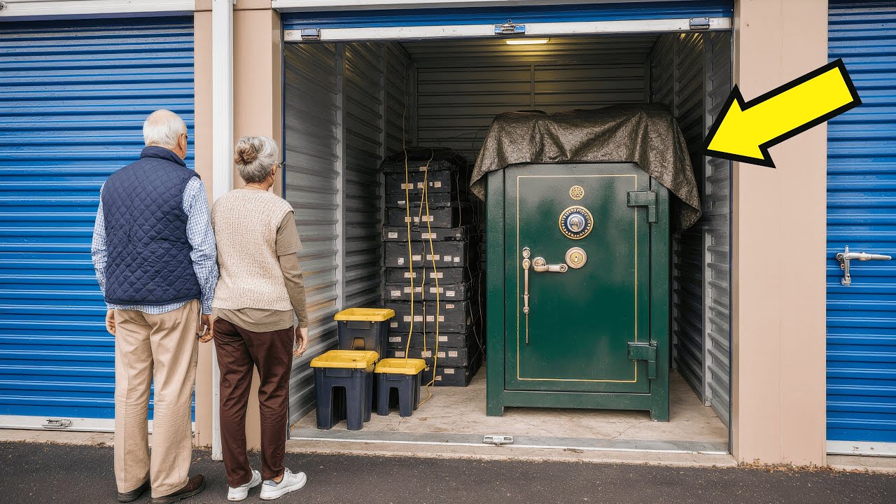 Retired Couple Bought a Storage Unit with a HUGE Safe&hellip; The Inside Shocked Them!