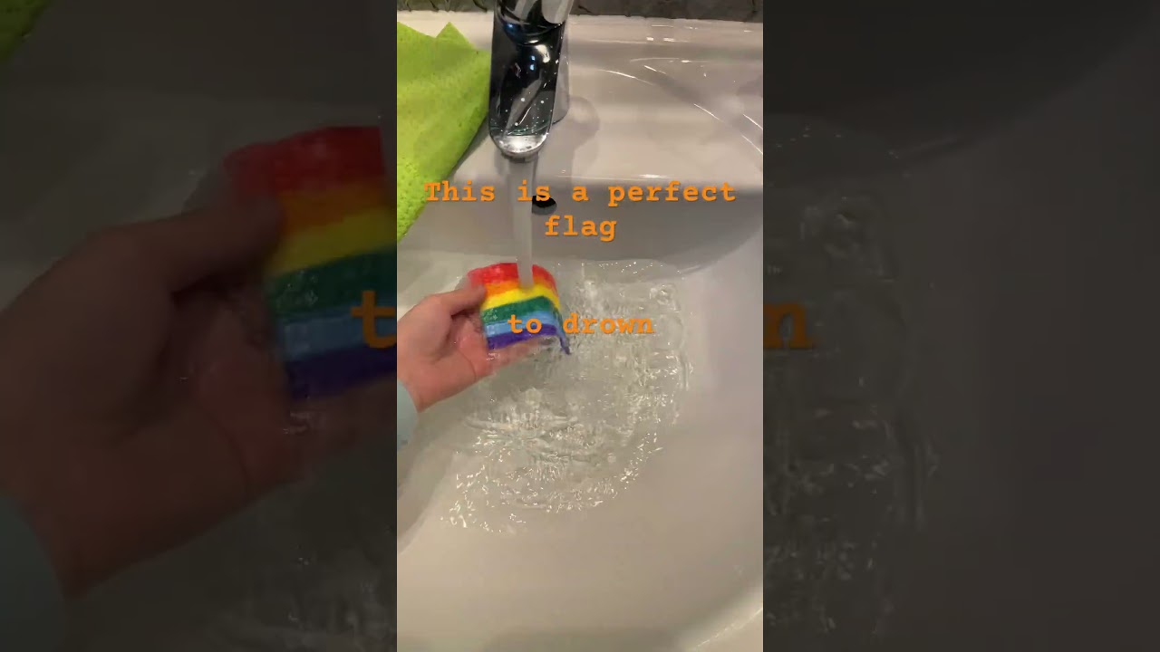 This is a perfect flag to drown
