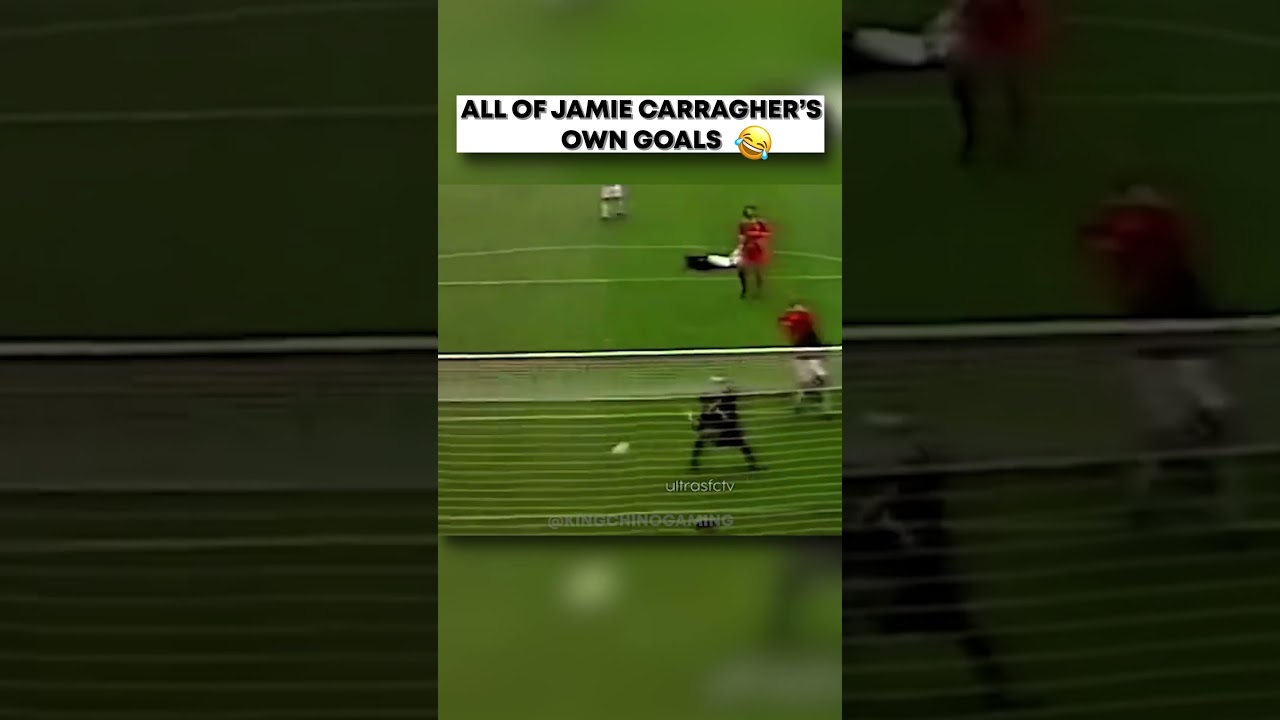 All of Jamie Carragher's Own Goals #carragher  #ishowspeed  #fail