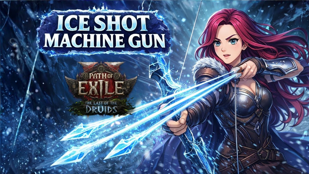 Low Budget Deadeye Ice Shot Machine Gun build | Full Build and CI Breakdown | HC + SC | PoE2