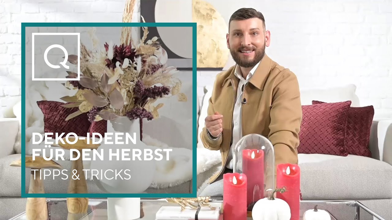 Deko-Ideen für den Herbst mit Matthias Sturm | Tipps & Tricks | QVC