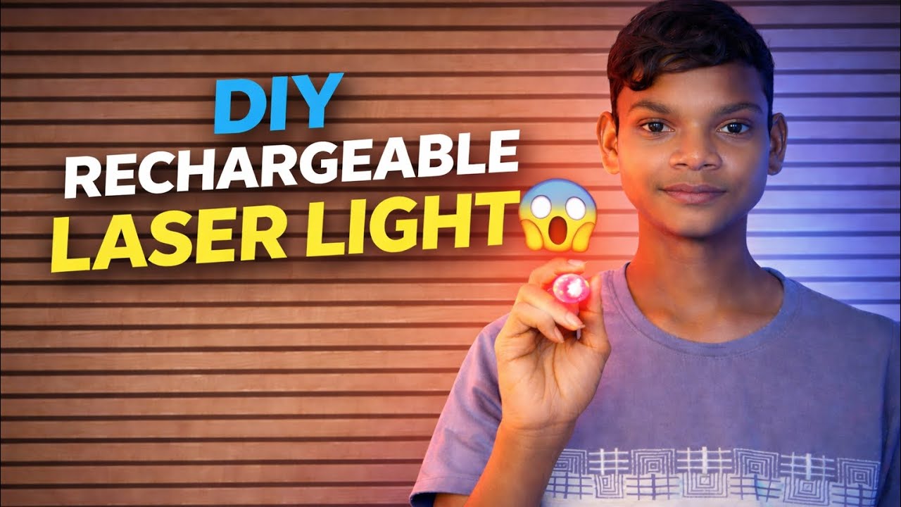 ₹0 Budget Laser Light Experiment 😱 | Working Proof & Testing | TECH MANJEET