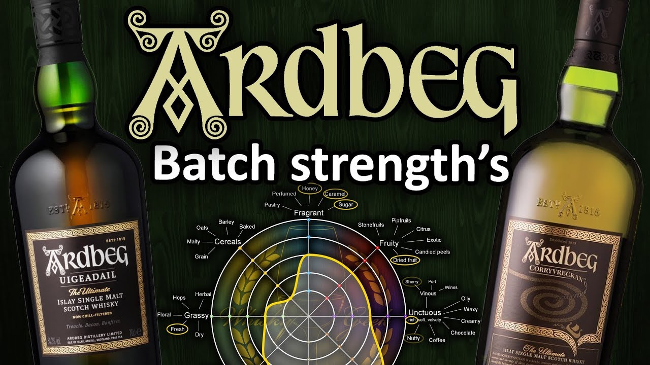 Ardbeg Uigeadail & Corryvreckan. Whisky review #037