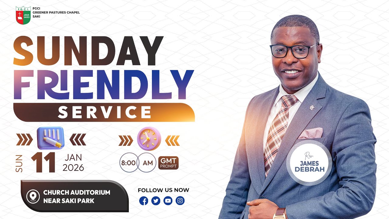 GPC || Sunday Friendly Service || 11th January 2026