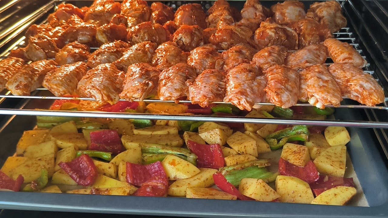 Mangal Tadında❗ Fırında Izgara Tavuk Kanat Tarifi 💯