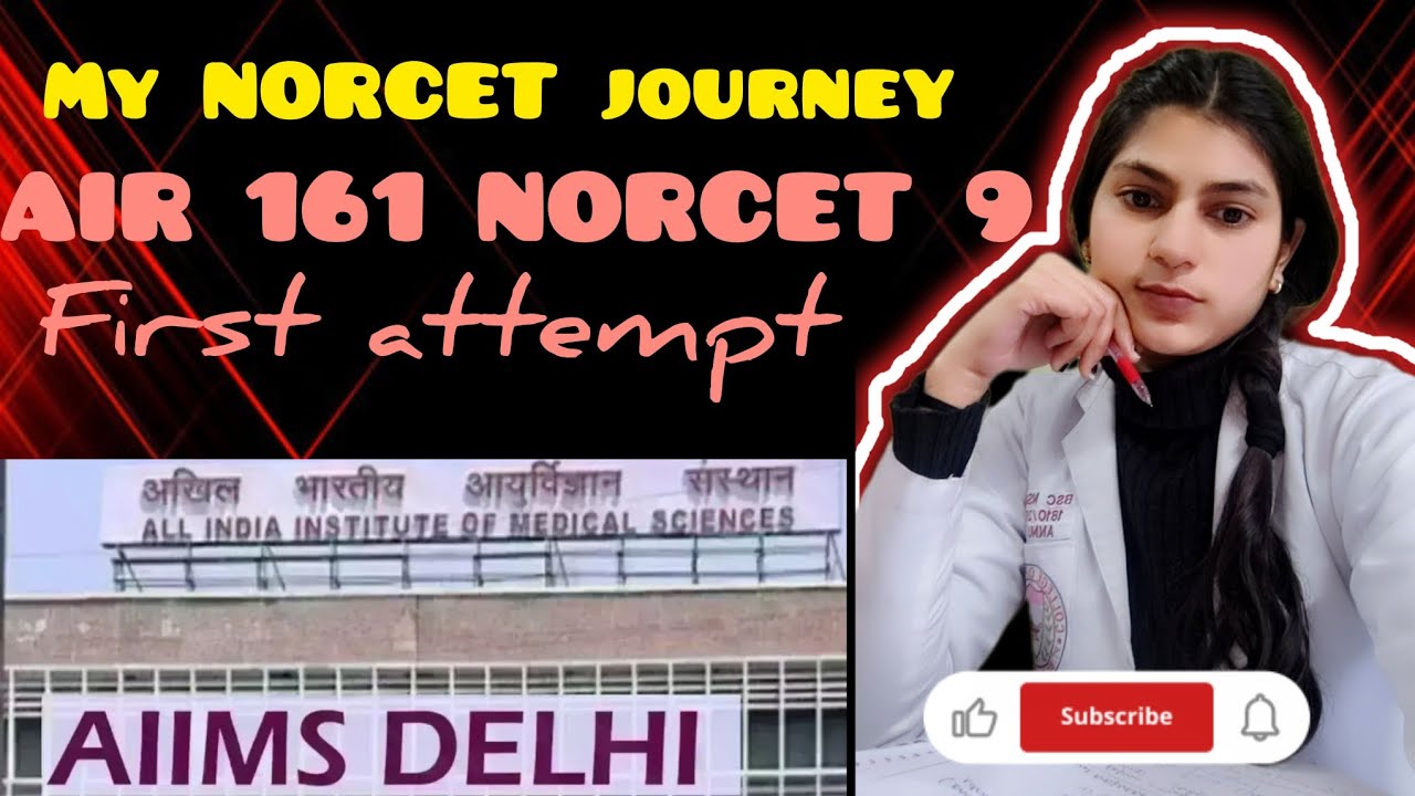 How I Cracked NORCET 9 in my 1st attempt and got AIR 161 ....My success story #AIIMS #NORCET 