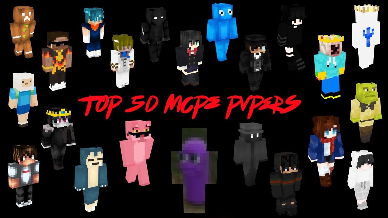 Top 50 MCPE PvPers
