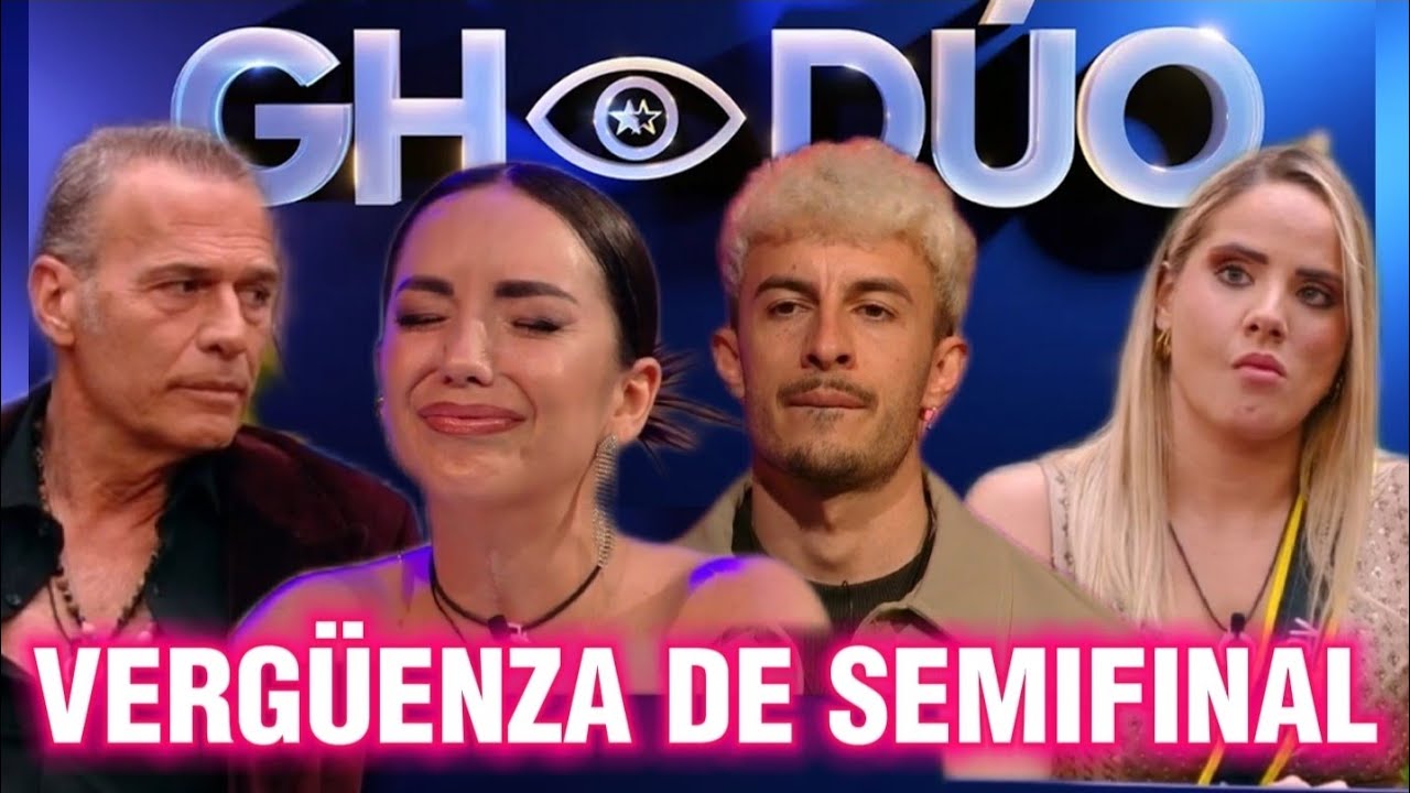 🔴LAMENTABLE LO VIVIDO EN LA SEMIFINAL DE GH D&Uacute;O Y...YA TENEMOS LOS TRES FINALISTAS🔴