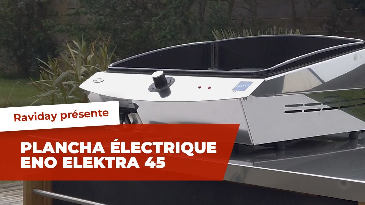 Plancha électrique ENO Elektra 45 présentée par Raviday
