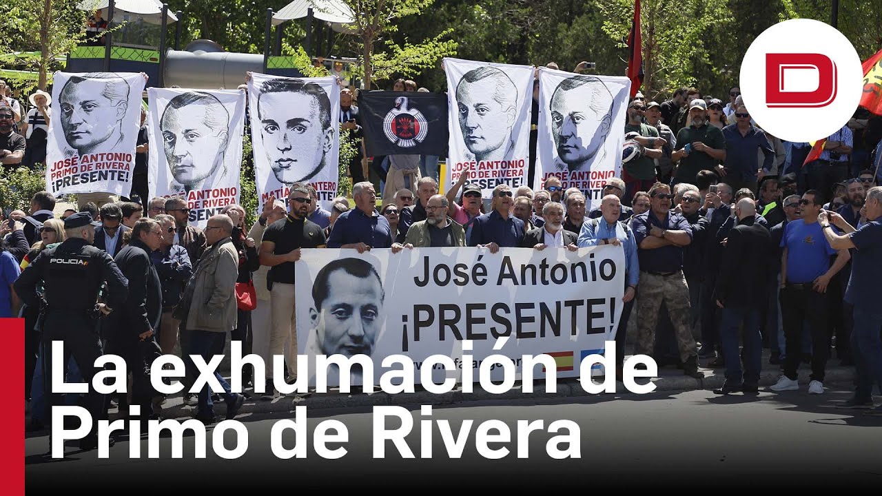 Así se ha producido la exhumación y el traslado de los restos de José Antonio Primo de Rivera