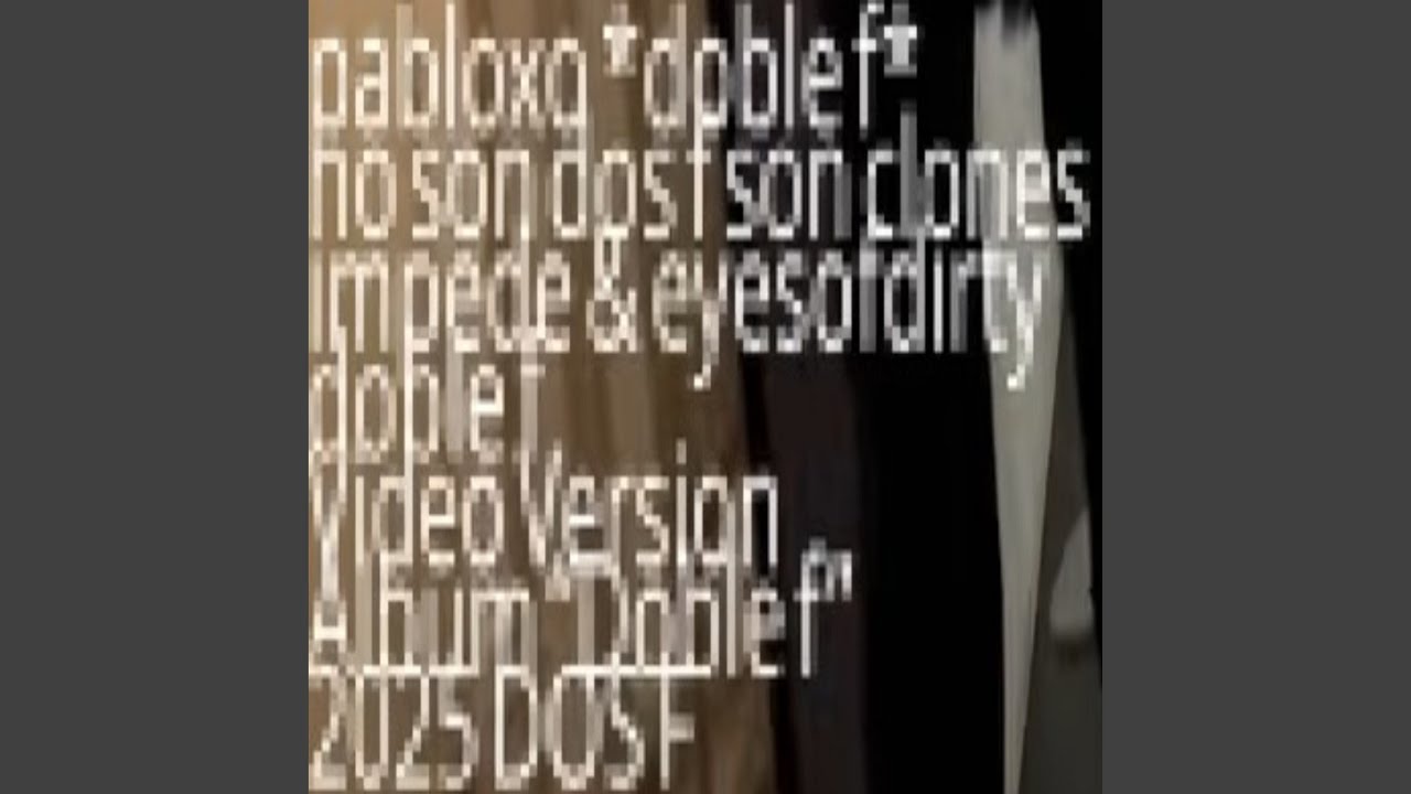 no son dos f son clones