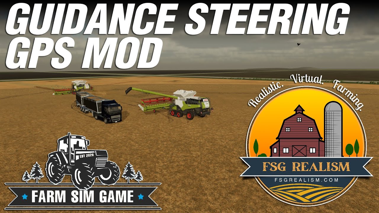 Guidance Steering GPS FS22 Mod