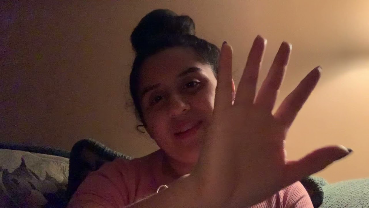 ASMR hand movements and soft whispering ✨lofi✨