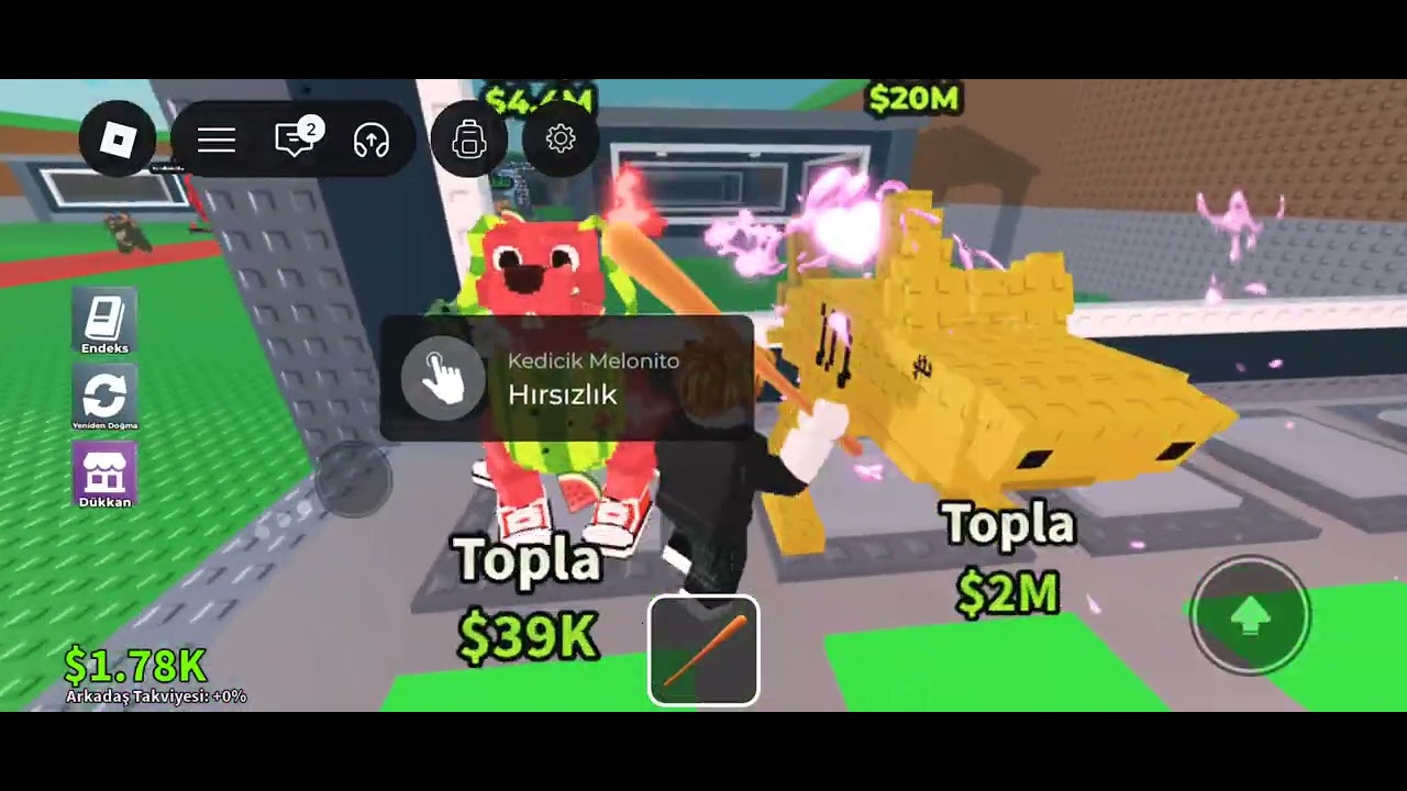 Steal A Brainrot Bölüm 1 Rainbow Tralerita Tralala Çaldım