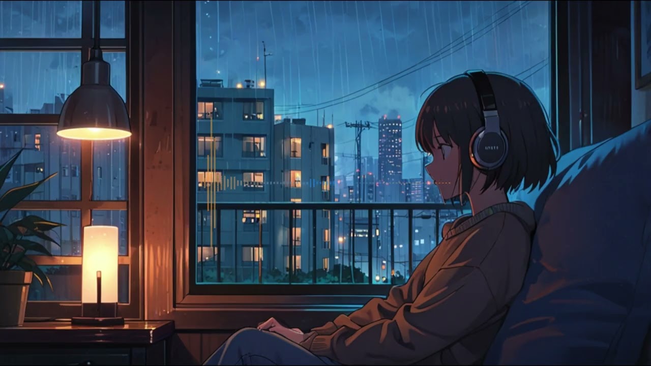 rainy night vibes 🌧️ lofi