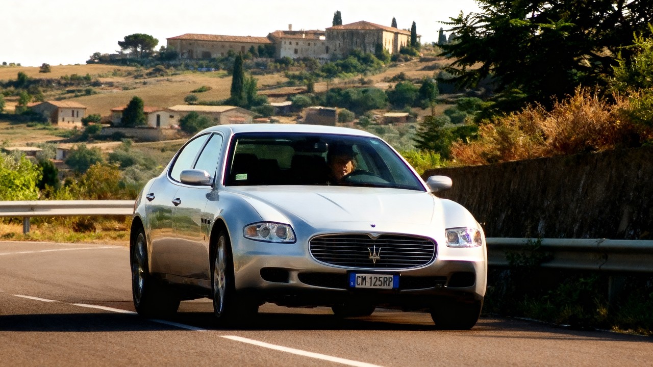 Топ Гир - Maserati Quattroporte 2004 г.