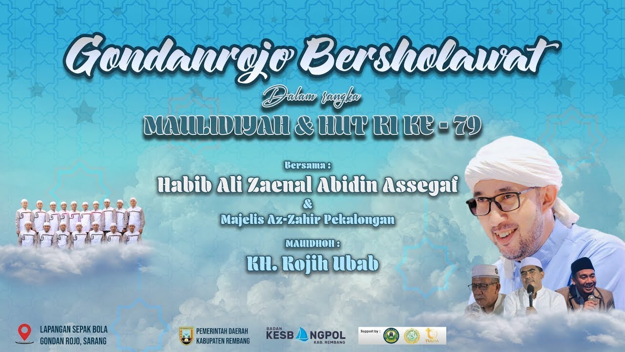 📡🔴 LIVE - MAJELIS AZ ZAHIR II GONDANROJO BERSHOLAWAT 