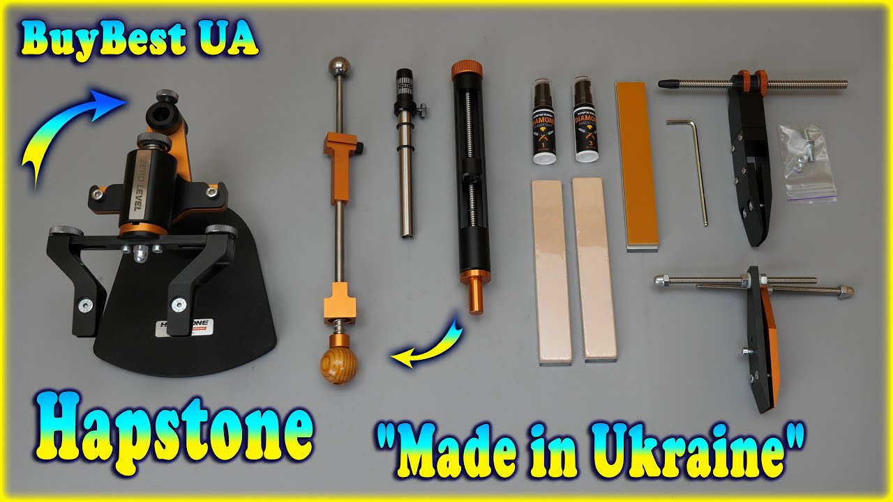 НОВИНКИ! Посилки від Hapstone | Точилка Hapstone T2, Модуль точного регулювання кута для Hapstone RS