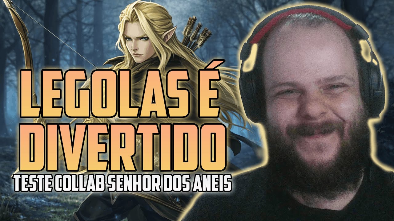 A FAMÍLIA DO LEGOLAS TÁ MUITO DIVERTIDA! TESTANDO A COLLAB DO SENHOR DOS ANEIS