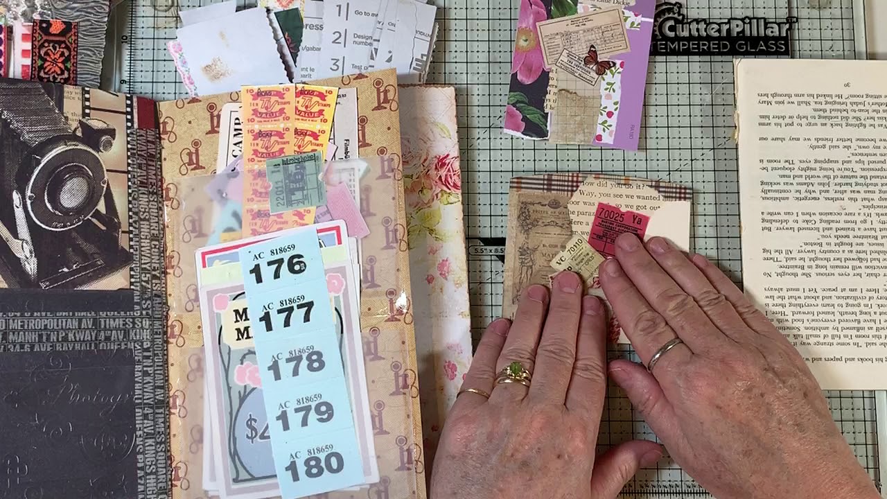 Making Ephemera! - Journal Cards with Unusual Bases