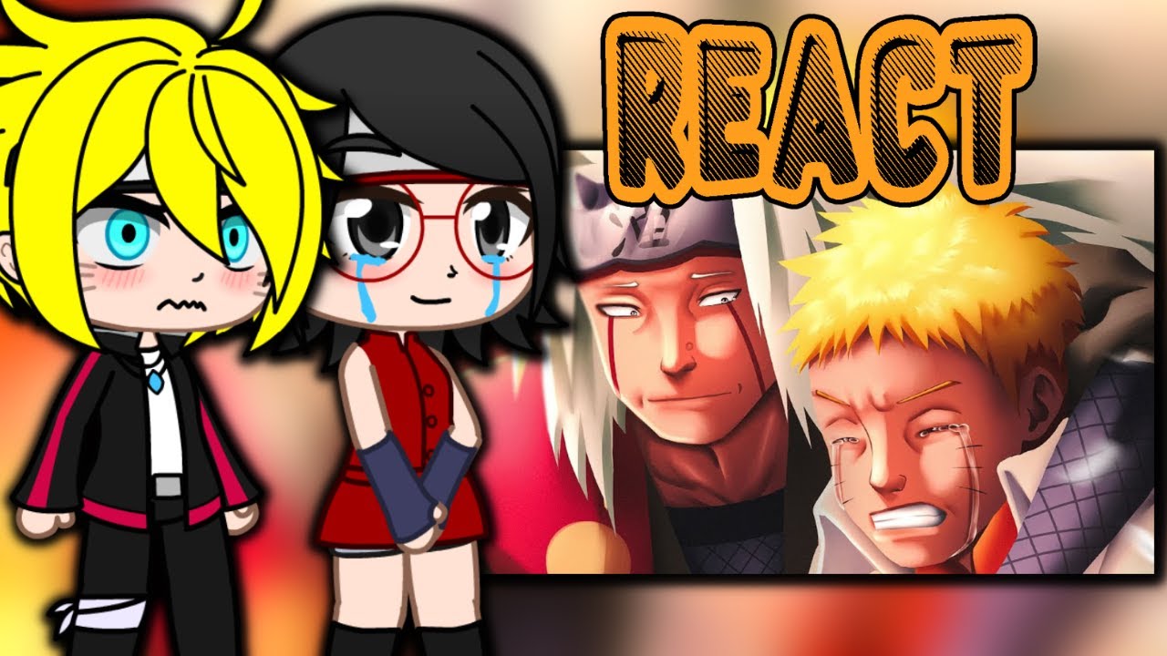 Sala do Boruto Reagindo ao Rap do Naruto e Jiraya | Sem dizer adeus 💔 JRP ‹Slim React›
