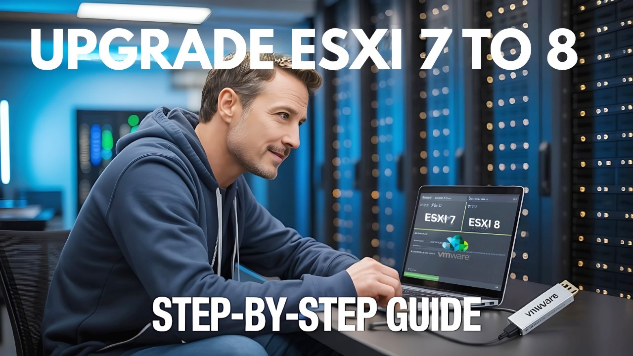 How To Upgrade VMware ESXi 7 To ESXi 8 Step By Step | Quick & Easy ESXi 7 To 8 Upgrade ISO Method