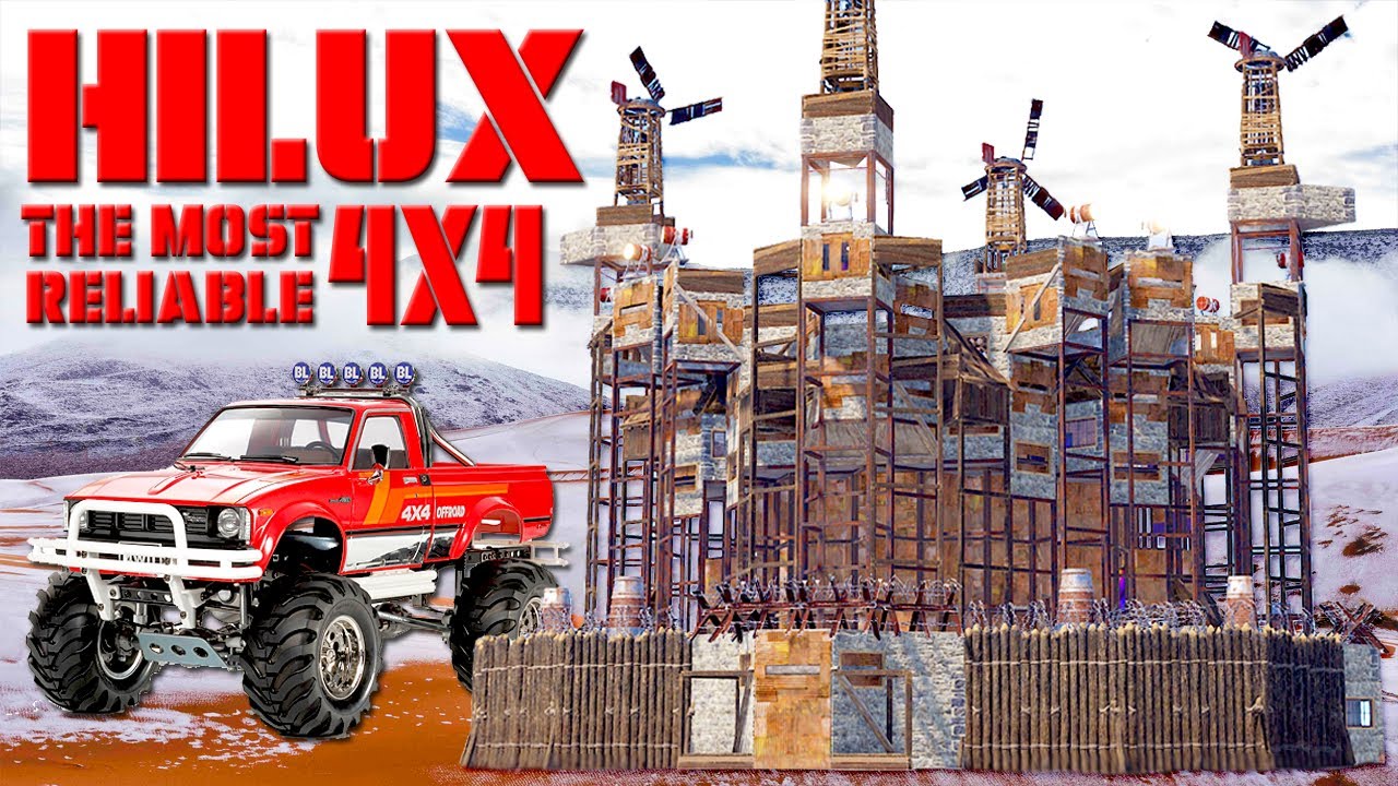 HILUX • Не-Freehand 4x4 • Открытая база клана • RUST