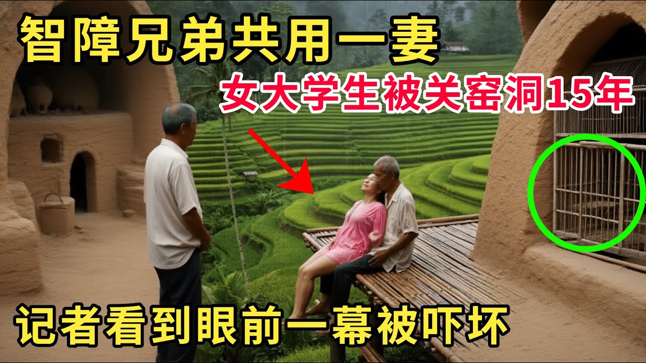 智障兄弟共用一妻,拐卖女大学生被关窑洞15年,记者看到眼前一幕被吓坏 #奇闻逸事