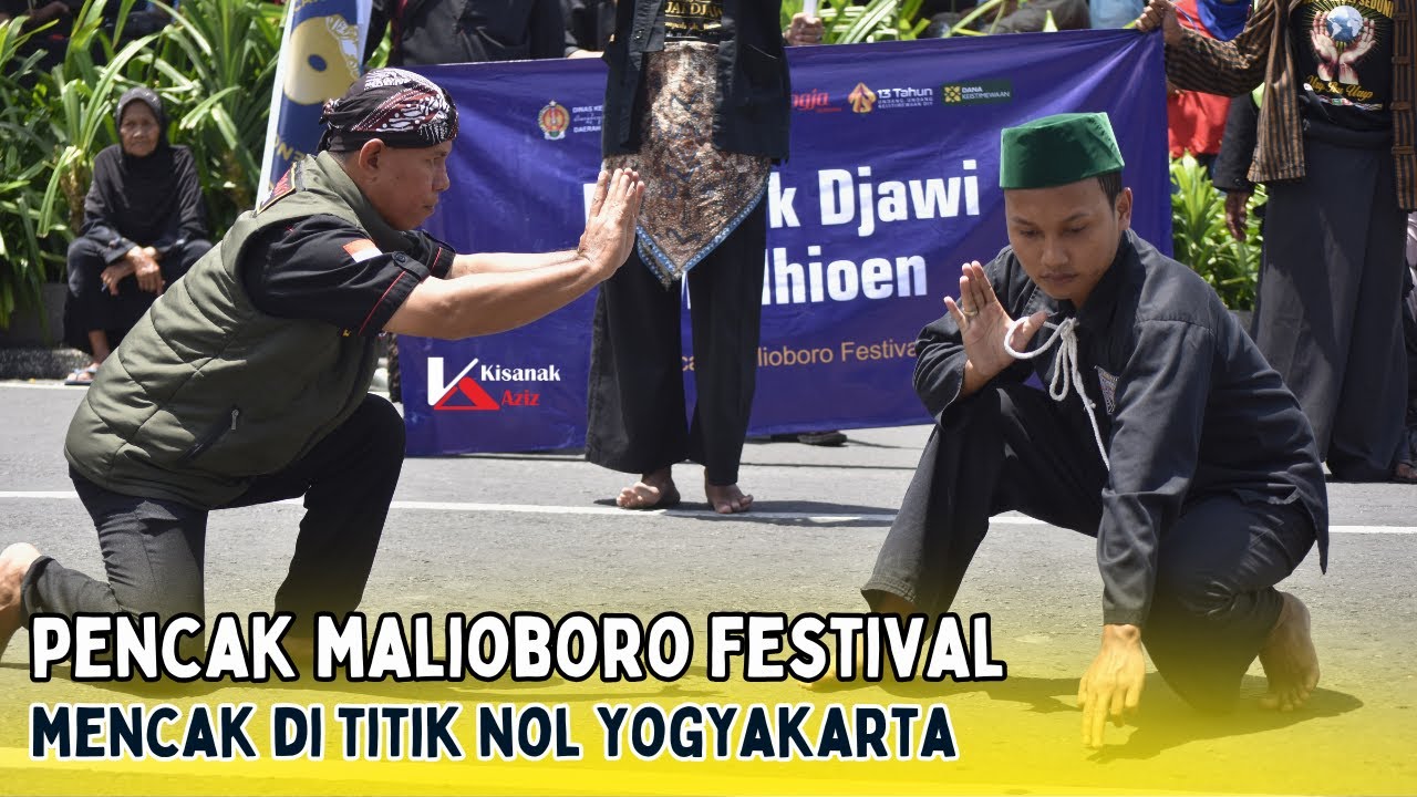 Ribuan Pendekar SILAT  Beraksi di Titik Nol Yogyakarta! 🔥 Pencak Malioboro Festival ke-8