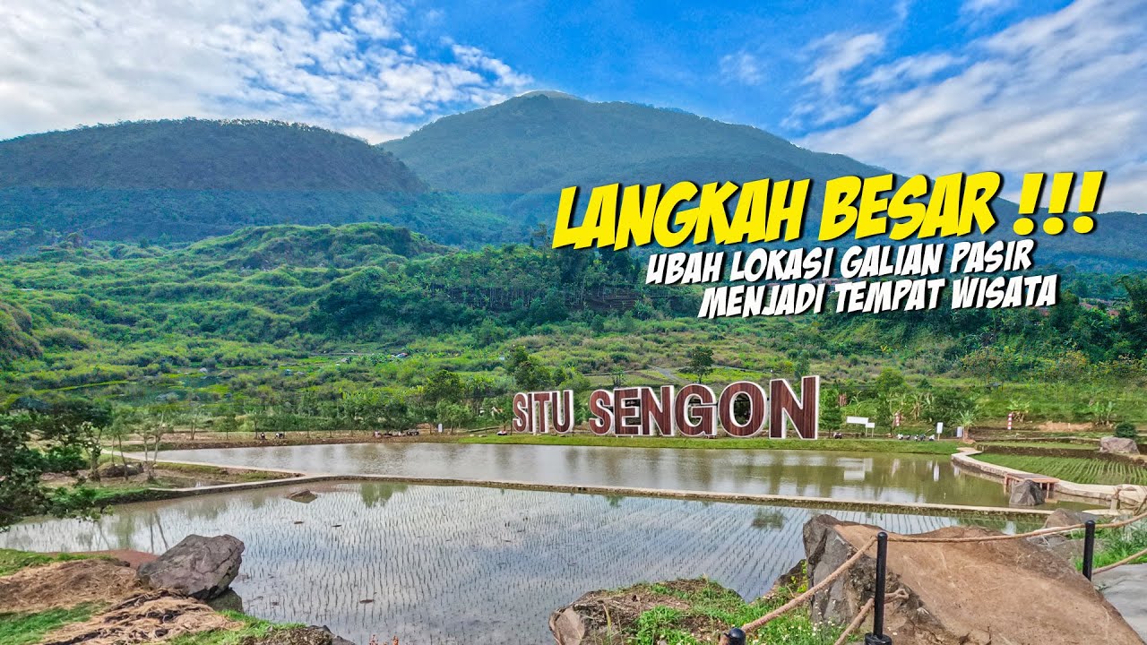 LUAR BIASA‼️GEBRAKAN BARU SUMEDANG‼️LOKASI GALIAN PASIR DIUBAH JADI TEMPAT WISATA || SITU SENGON