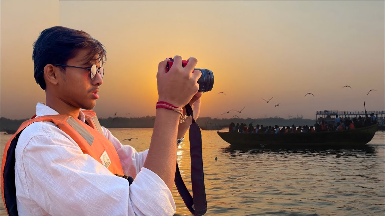 First Time Boat Ride in Banaras 😍 | Unreal sunrise view 🌅