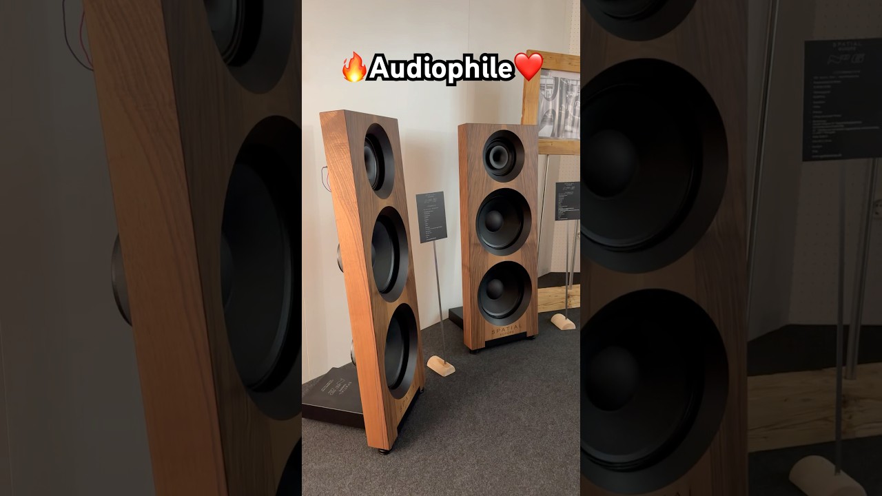 SPATIAL Speakers Audiophile HiEnd HiFi Stereo Music Sound System #audiophile #highend #audio #stereo
