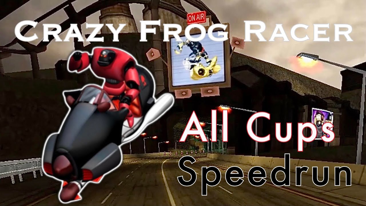 Crazy Frog Racer Speedrun - All Cups [42:21.959]