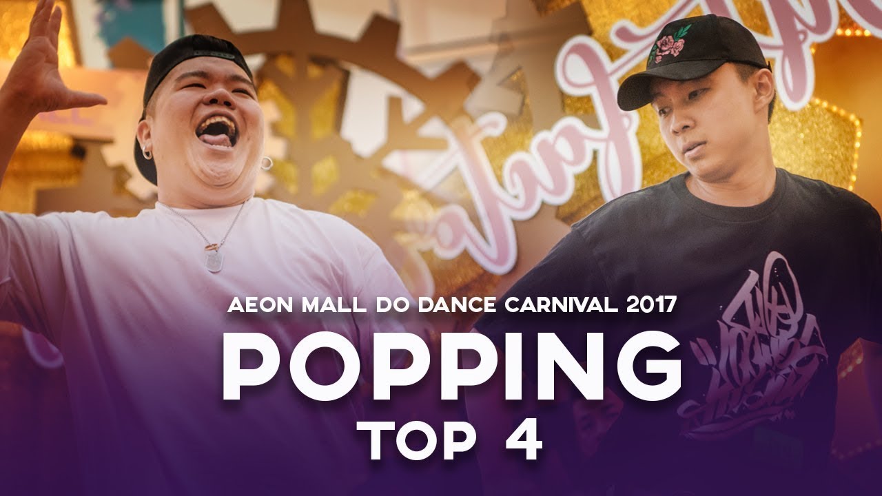 Boogaloo Hanz vs Bernard | 1v1 Popping Top 4 | Aeon Mall Do Dance Carnival 2017
