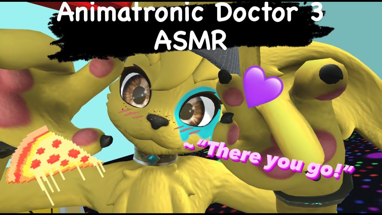 ASMR Furry Animatronic Doctor 3! (Repair sounds and personal attention)