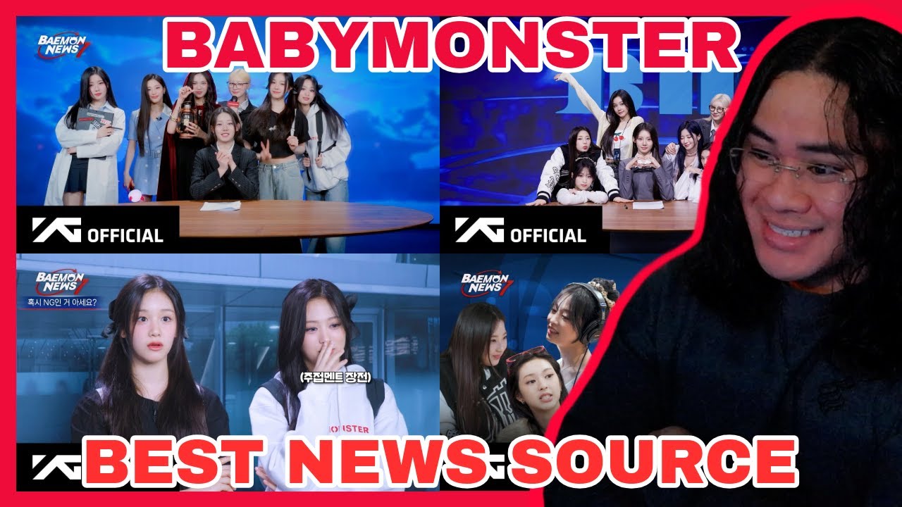 BABYMONSTER | THE MOST TRUSTED NEWS CHANNEL | BAEMON NEWS 7 | REACTION
