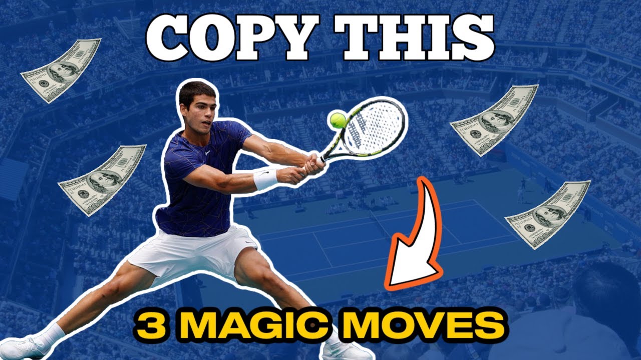 Carlos Alcaraz Open Stance Backhand