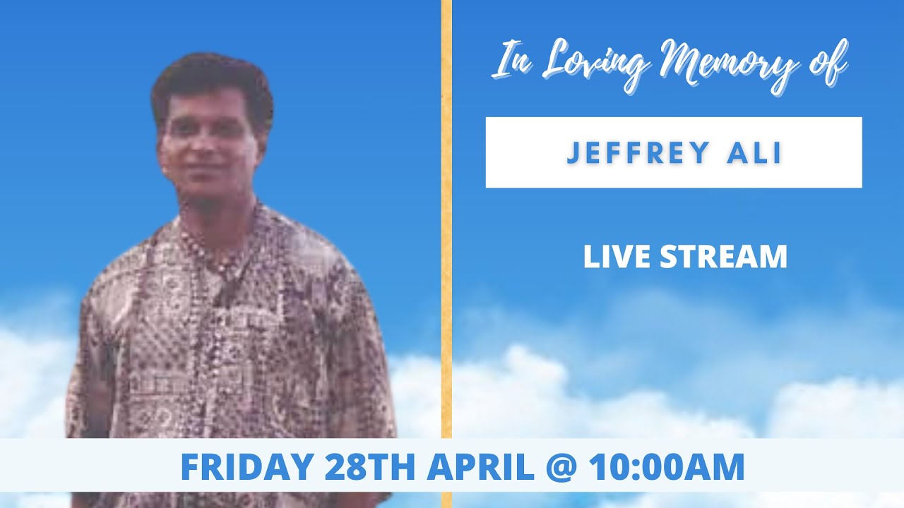 Celebrating the life of Jeffrey Ali