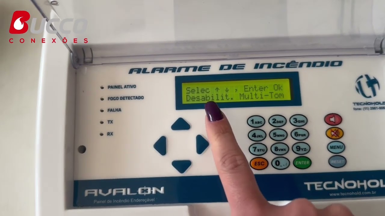 FALHA SIRENE INCOMP CENTRAL AVALON TECNOHOLD
