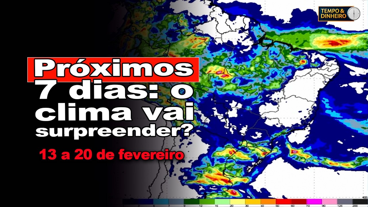 Clima dos próximos 7 dias: você está preparado?